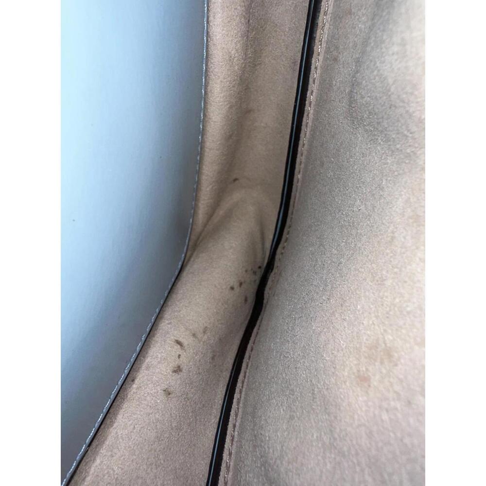 Tory Burch Light Blue Robinson Shoulder Bag with Stains - Picture 11 of 15